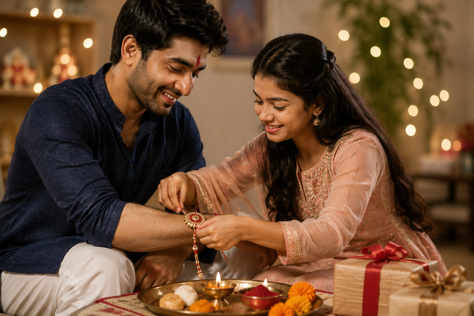 Best Caption for Rakshabandhan