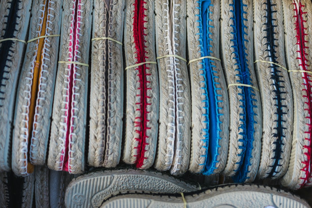 Espadrille shoes with rope soles